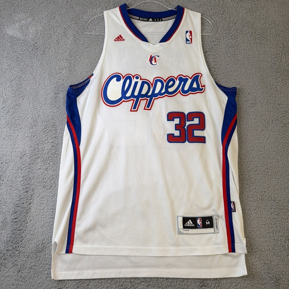 Adidas Blake Griffin #32 Jersey Los Angeles Clippers NBA Stitched Size Medium +2